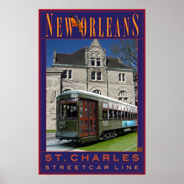 Poster VIAGEM-Nova Orleans-N'awlins (Frente)