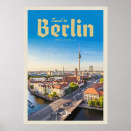 Poster Viagem para Berlim