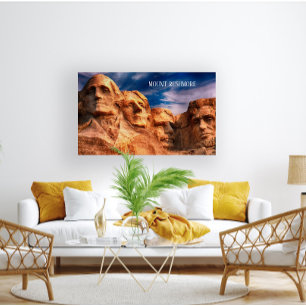 Poster Viagem para Mount Rushmore Black Hills Dakota do S