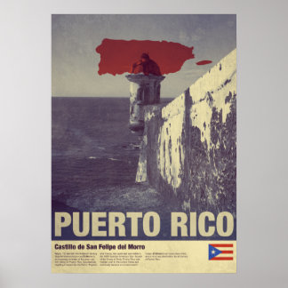 Póster Viagem para Porto Rico: El Morro