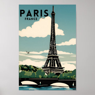 Poster Viagem Paris