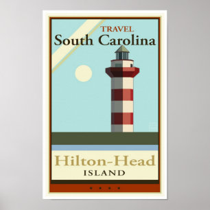 Poster Viagem South Carolina