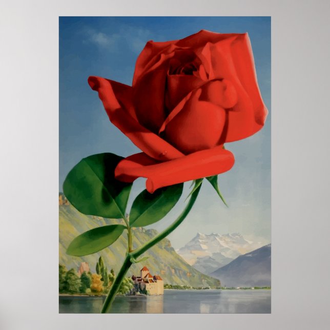 Poster Viagem suiça (Frente)