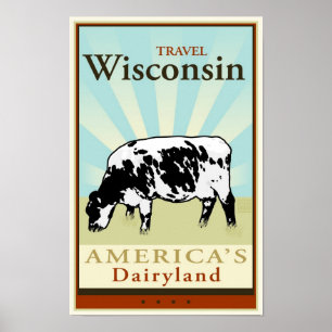 Poster Viagem Wisconsin