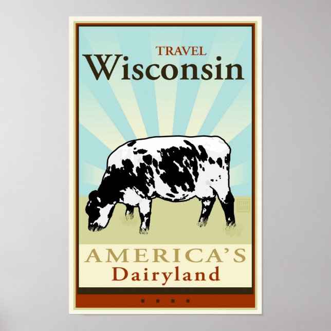 Poster Viagem Wisconsin (Frente)