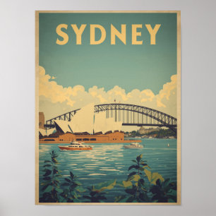 Poster Viagens Antigas por Sydney