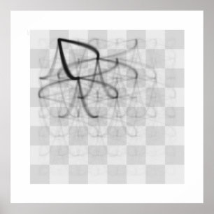 Poster Viagens da parte de xadrez (o cavaleiro de rainha