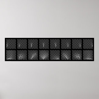 Poster Viagens de Peça de Xadrez (Lado de Branco)