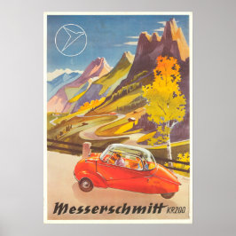 Poster Viagens vintage - Alemanha
