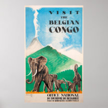 Viagens vintage - Congo Belga