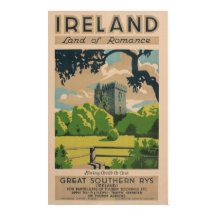 Viagens vintage da Irlanda