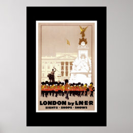 Póster Viagens vintage London