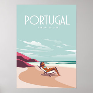Poster Viagens vintage Portugal