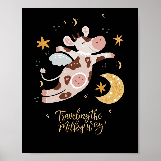 Poster viajando pelo caminho leitoso (Frente)