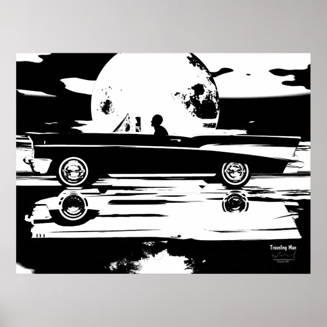 Póster Viajante (Frente)