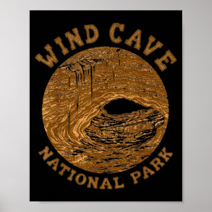 Poster Viajante Amante da Natureza do Parque Nacional da 