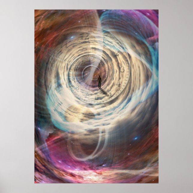 Poster Viajante no Universo (Frente)