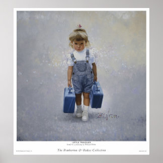 Póster Viajante Pequeno