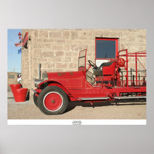 Poster Viatura de incêndio #3, Goldfield, Nevada