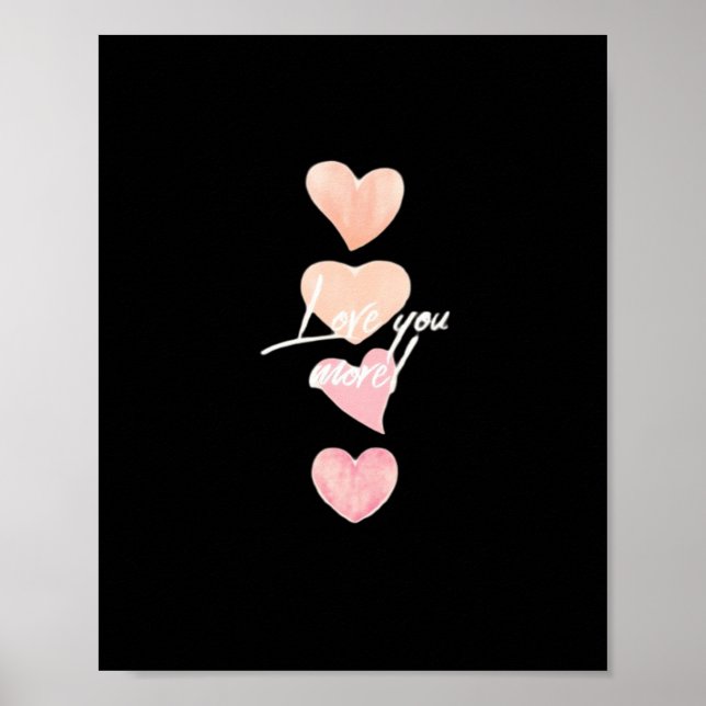 Poster Vibe Romântico de Amar Mais  (Frente)
