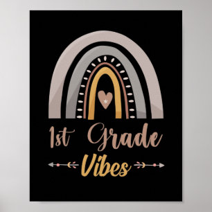 Poster Vibes da 1ª Série Arco-íris Volta às Aulas da Prim
