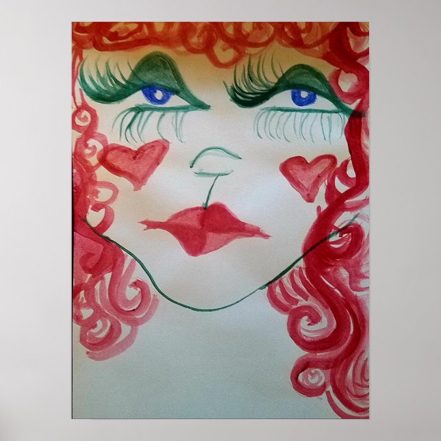 Poster Vibes da Boneca Vintage (Frente)