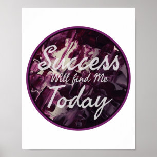 Poster vibes positivas afirmações sobre autoaceitação