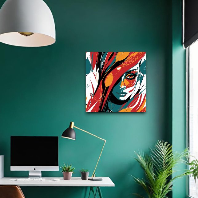 Poster Vibes Vibrantes (Criador carregado)