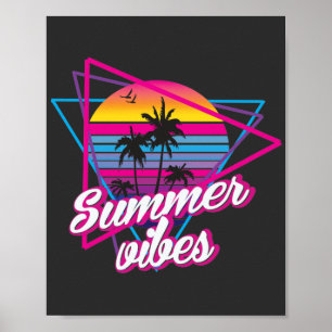 Poster Víblias de Verão Tropicais