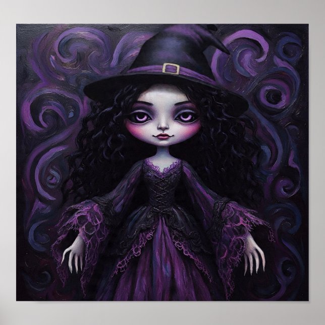 Poster Víblias roxas (Frente)