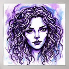 Poster Víblias roxas