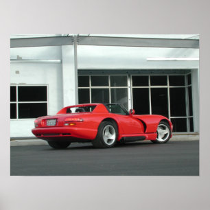 Póster Víbora RT/10 de Dodge