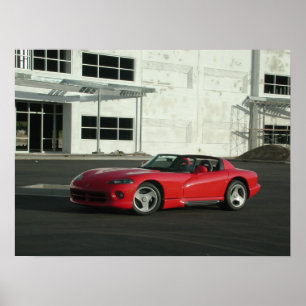 Póster Víbora RT/10 de Dodge