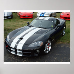 Póster Víbora SRT10 GTS de Dodge