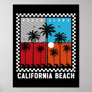 Poster Vibrações de Verão, Onda do Pôr do Sol, Paraíso da