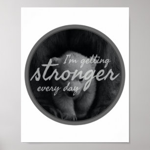 Poster vibrações positivas sobre a vida e a autoaceitação