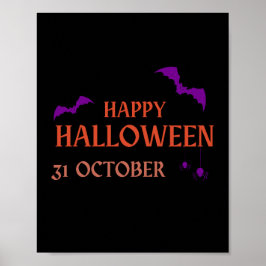 Poster Vibrant Halloween Cheer Wall Art