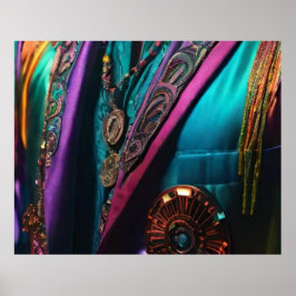 Poster Vibrante Costume