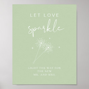 Poster Vibrante LEAH Vibrant Pastel Wedel Sparkler Enviar