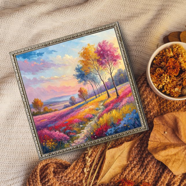 Poster "Vibrante Primavera Meadow" (Criador carregado)