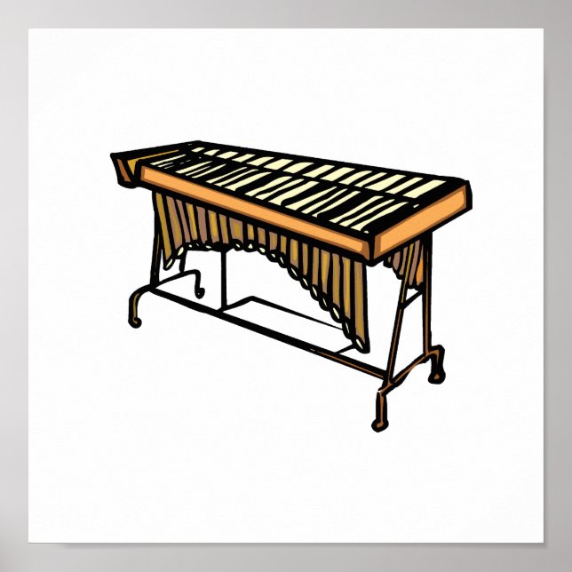 Póster vibraphone instrumento simples design.png (Frente)