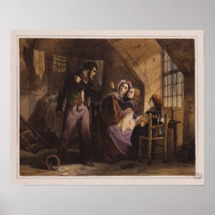 Poster Vice and Virtue: Misery