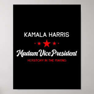 Poster Vice-Presidente Kamala Harris Feminista Herartigo 