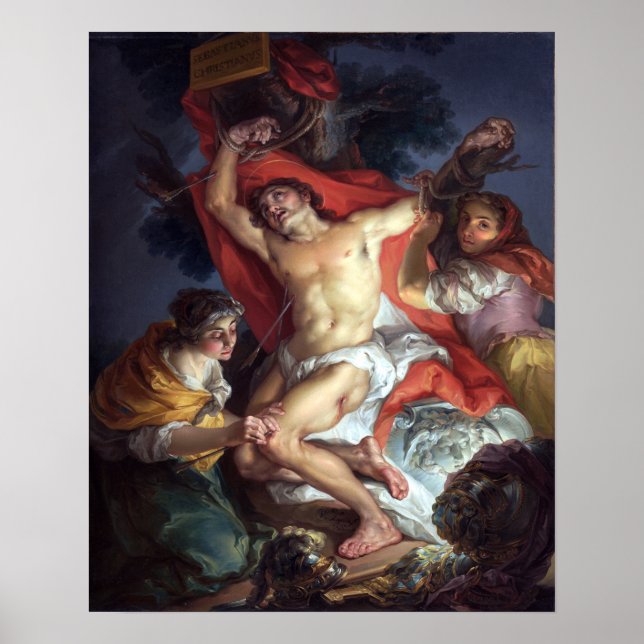 Poster Vicente López y Portaña Saint Sebastian (Frente)