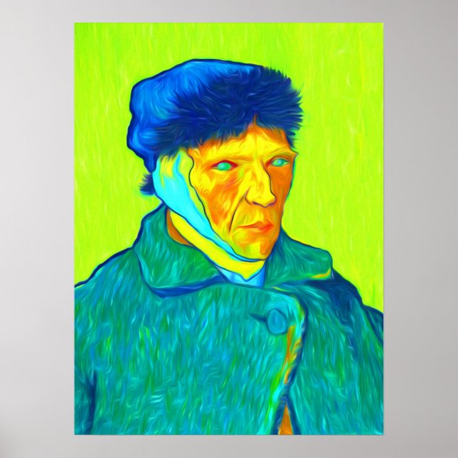 Póster Vicente Van Gogh Zumbi (Frente)