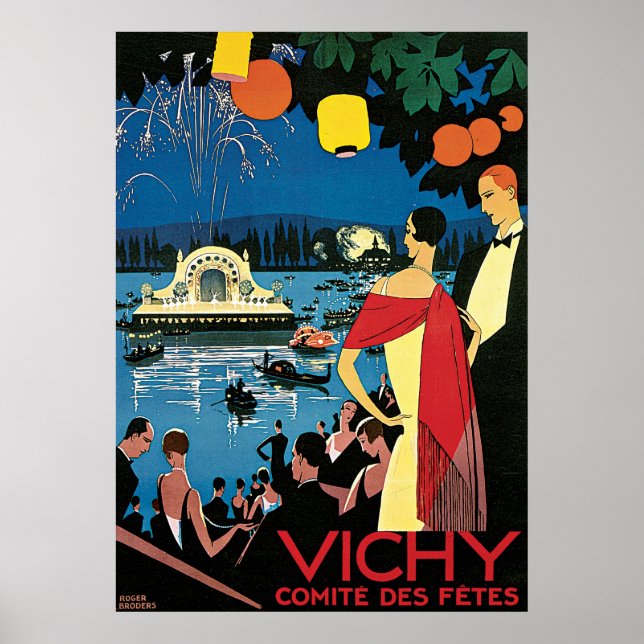 Poster Vichy Comite Des Fetes (Frente)