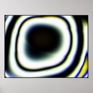Poster viciado da televisão