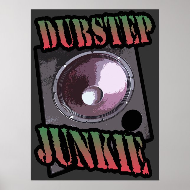 Poster Viciado em Dubstep (Frente)