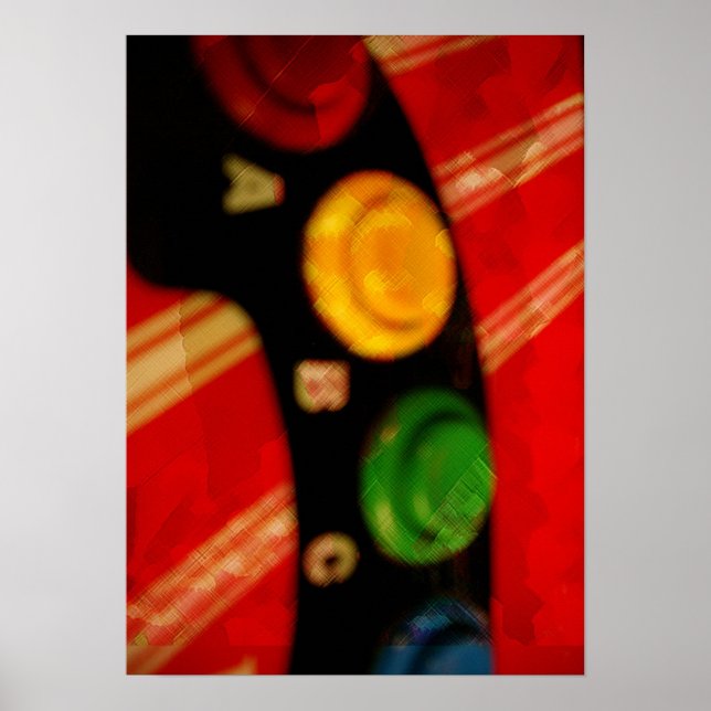 Poster Viciado em jogos (Frente)