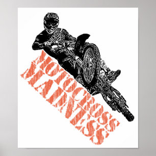 Poster Viciado em moto